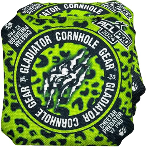 Gladiator Cornhole Gear ACL Cornhole Bags | Professionelle Cornhole Bags 473 ml Set von 4 (grün) von Gladiator Cornhole Gear