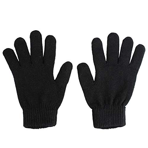 Glamexx24 Unisex Handschuhe Strick Fingerhandschuh Gloves Winterhandschuhe von Glamexx24