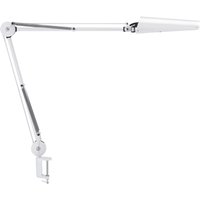 Luxo Air LED Tischleuchte (Farbe: Weiß|Armlänge: 60 cm|Befestigung: Tischklemme) von Glamox Luxo