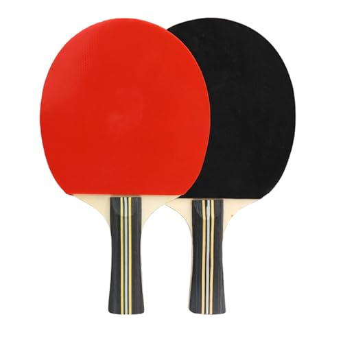 Glanhbnol PingPong Paddel, tragbares Tischtennis-Paddel, professionelle Tischtennisschläger für drinnen und draußen spielen von Glanhbnol