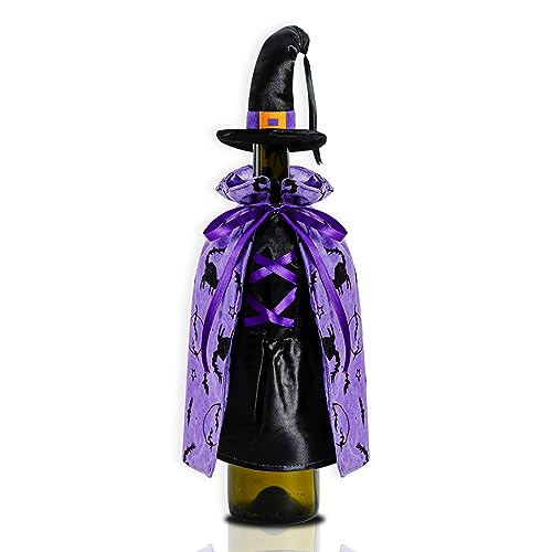 Weinflaschen-Kostüme, Flaschenabdeckung für eine Atmosphäre an Halloween, besondere Anlässe, schöne Abdeckungen für Weinpräsentation von Glanhbnol