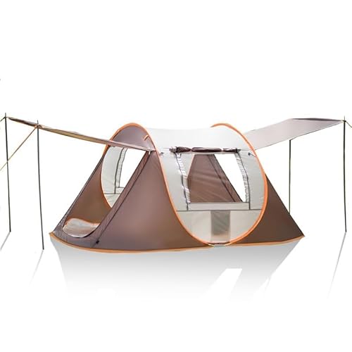 Regenfestes Bootszelt, schnell zu öffnendes Campingzelt, regensicheres Bootskonto-Zelt, vollautomatisches Konto, handgeworfenes Zelt, Outdoor-Camping, 3–4 Personen, Wildcampen ( Color : 240*150*110CM von Glenmi