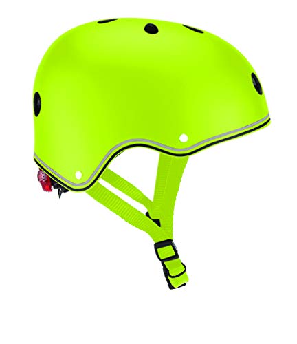 Globber Helm Primo Lights XS/S, grün, einheitsgröße von Globber