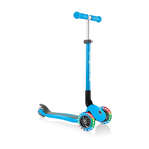 GLOBBER Trottinette enfant 3 roues pliable Primo - Bleu ciel von Globber