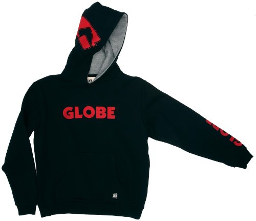 Globe Boys Corpo Hoddie Sweatshirt Jungen 134 schwarz - schwarz von Globe