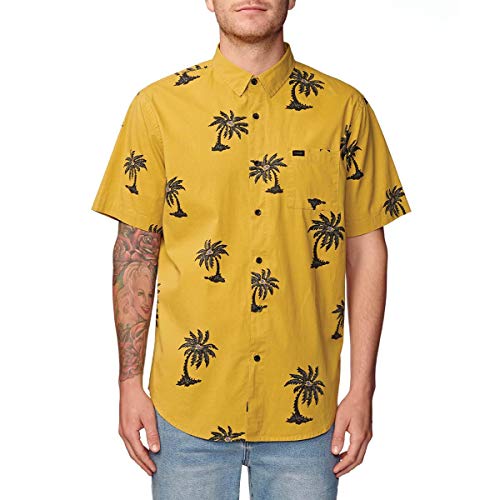 Globe Herren Coco Loco Ss Shirt Unterhemd, Sulphur, S von Globe