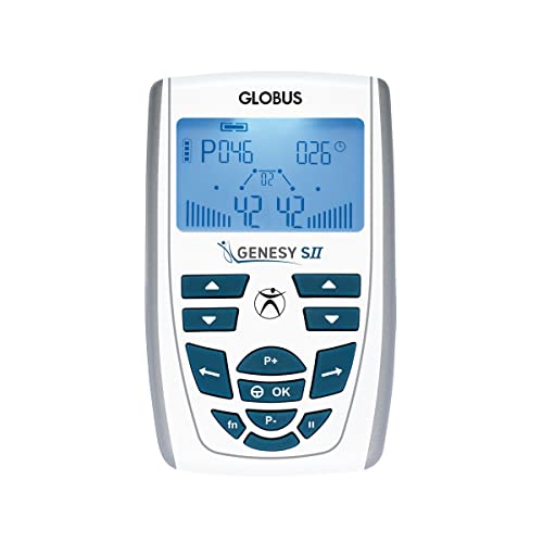 GLOBUS | Genesy S2, 2-Kanal-Elektrostimulationsgerät, 60 Programme für Physiotherapie von GLOBUS