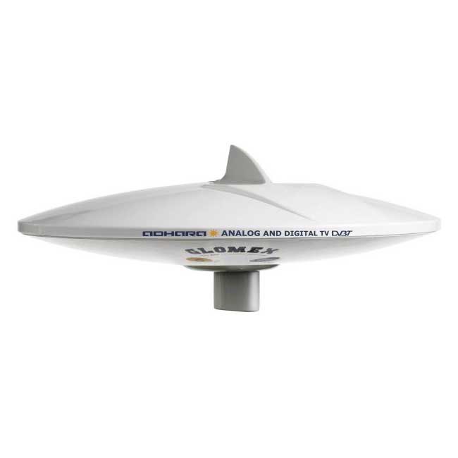 Glomex Adhara 20 Db Dab Automatic Gain Antenna Durchsichtig 370 mm von Glomex