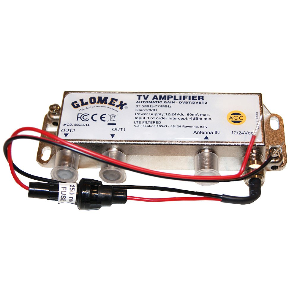 Glomex 50023/14 12-24v Amplifier Silber von Glomex