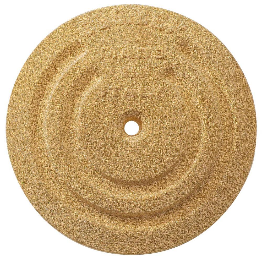 Glomex Ra202 Round Ground Plate Braun 128 mm von Glomex