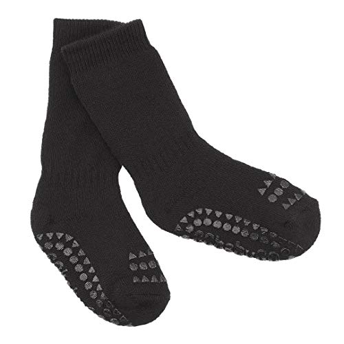 GoBabyGo Anti-Rutsch-Socken, 3-4 Jahre, Schwarz von GoBabyGo