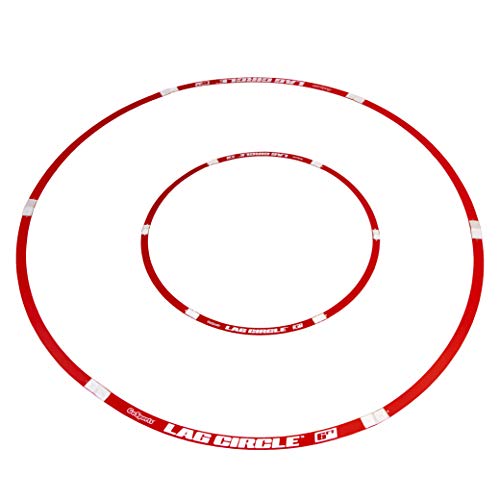 GoSports LAG Circle Putting und Chipping Trainingsgerät – inklusive 1,8 m und 91 cm Kreise von GoSports
