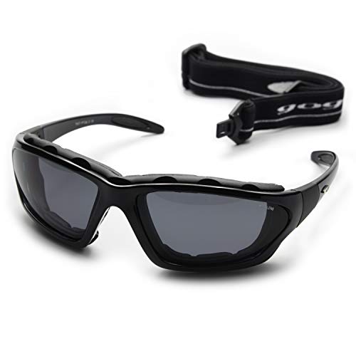 Gogggle Mutlisportbrille mit Bügel-Band Wind-Schutz abnehmbare Polsterung 100 UV Schutz von Goggle
