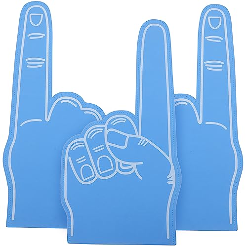 Gogogmee 3 Stück Schaumstoff Finger Finger Cheer Requisite Cheer Führende Schäume Finger Sport Party Schäume Fingersport Fan Finger Cheer Schäume Finger Cheerleading Hand Jubel von Gogogmee