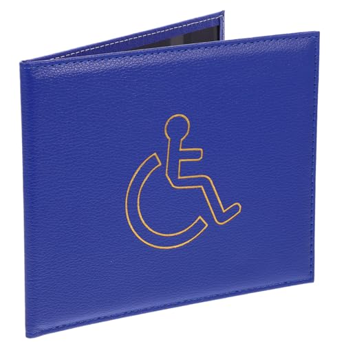 Gogogmee Ausweishülle Kartenschutzhüllen Behindertenausweishülle Kartenhalter Buskartenhüllen Buskarten Organizer Sozialversicherungskartenschutz Ausweishalter Brieftasche Für Auto von Gogogmee