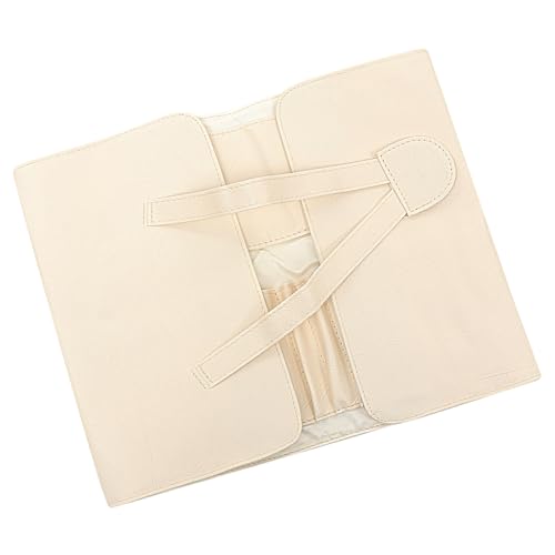 Gogogmee PU Faltbare Make up Pinsel Aufbewahrungstasche Fächer Kosmetik Organizer Tragbar für Reisen und Zuhause mit Rollfunktion zur Effektiven Ordnung von Pinseln und Werkzeugen von Gogogmee