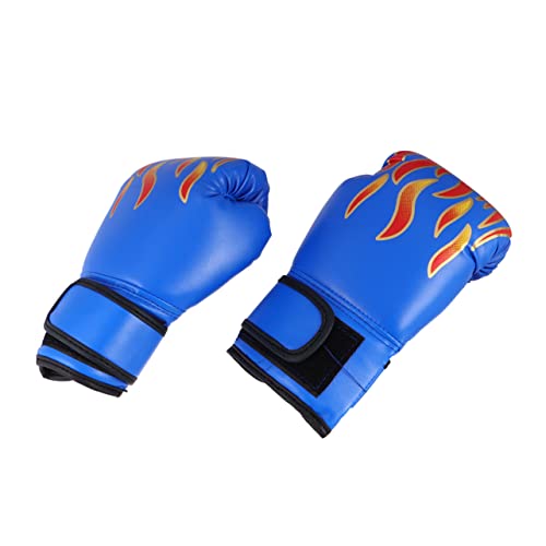 Gogogmee Pu Handschuhe Für Kinder Boxhandschuhe Für Spiel Boxschutzhandschuhe Flammenmuster Boxhandschuhe Boxhandschuhe Für Training von Gogogmee