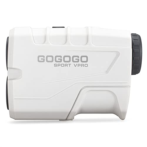 Gogogo Sport Vpro Golf Laser Entfernungsmesser 800M mit Slpoe-Schalter Magnetstreifen Turniermodus, Fast Flag-Lock mit Pulsvibration wiederaufladbar (GS19-800M) von Gogogo Sport Vpro