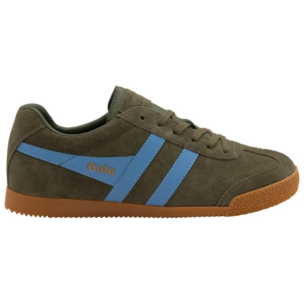 Gola - Gola Harrier Suede - Sneaker Gr 11 braun/oliv von Gola