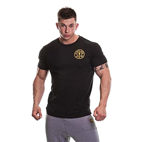Golds Gym Herren T-Shirt, schwarz, XL von Gold's Gym