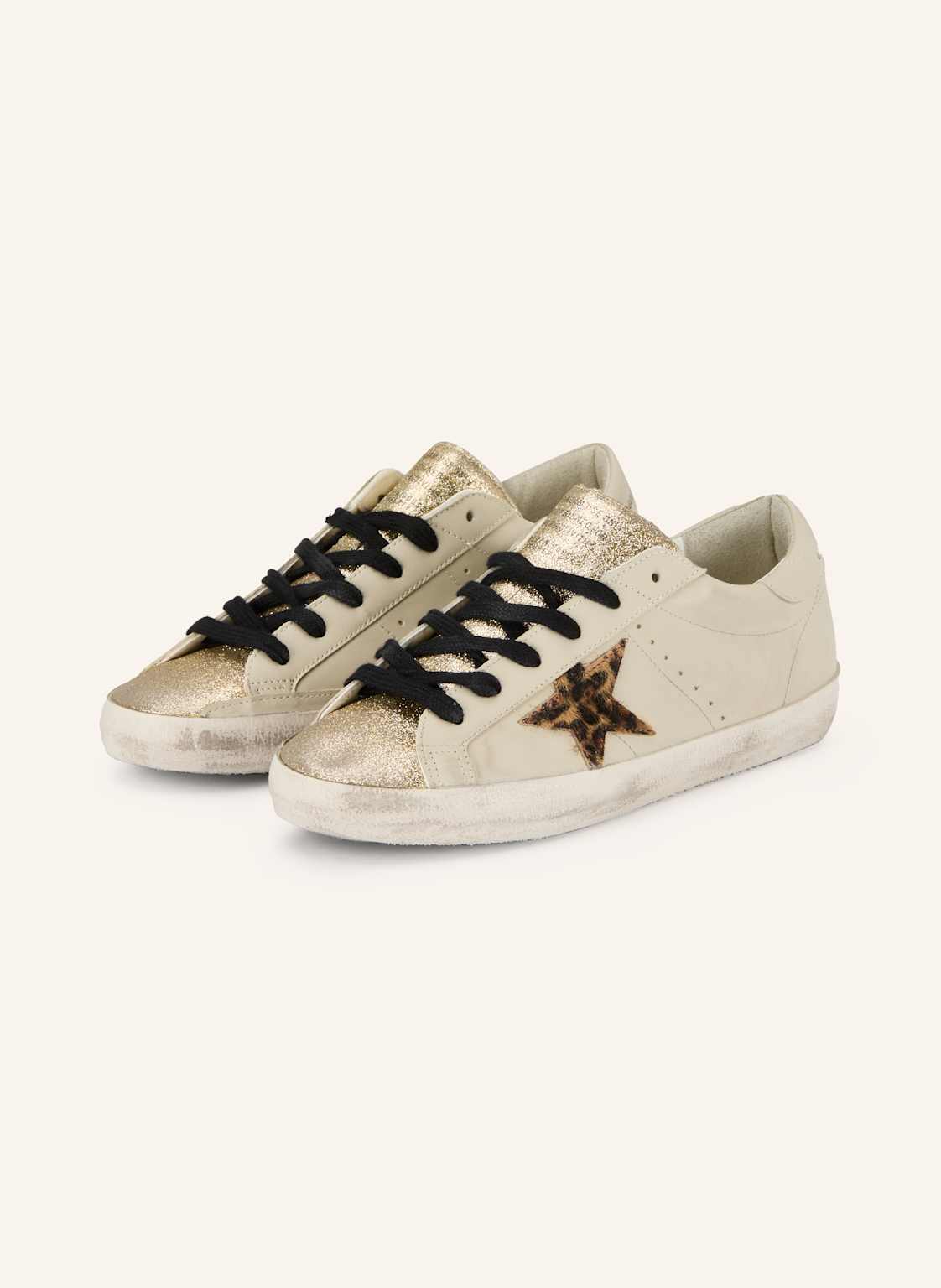 Golden Goose Sneaker Super-Star beige von Golden Goose