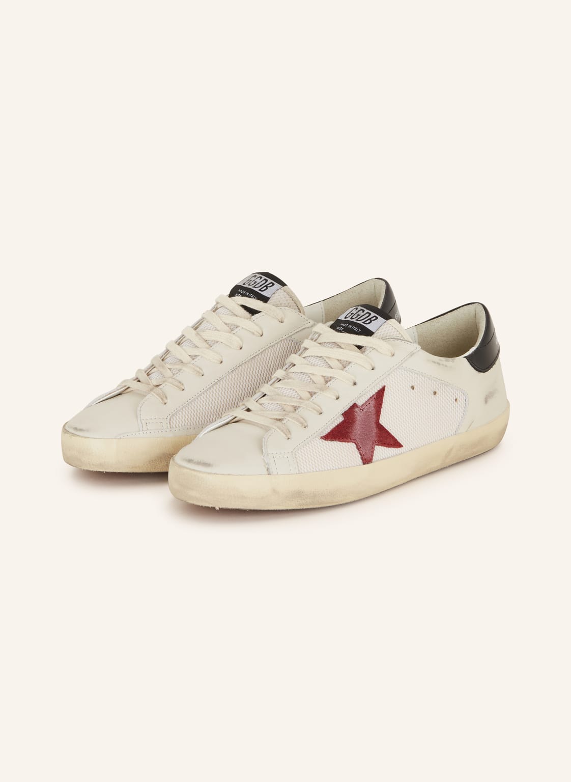 Golden Goose Sneaker Superstar weiss von Golden Goose