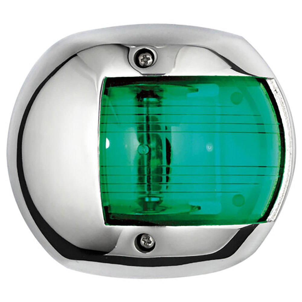 Goldenship Aisi316 Gs10275 Starboard 112.5° Navigation Green Led Light Silber von Goldenship