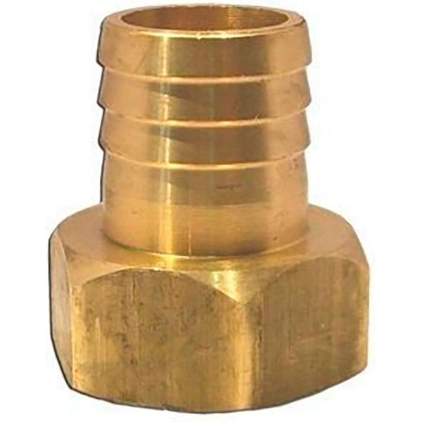 Goldenship Brass 2´´ Female Hose Adapter Golden 50 mm von Goldenship