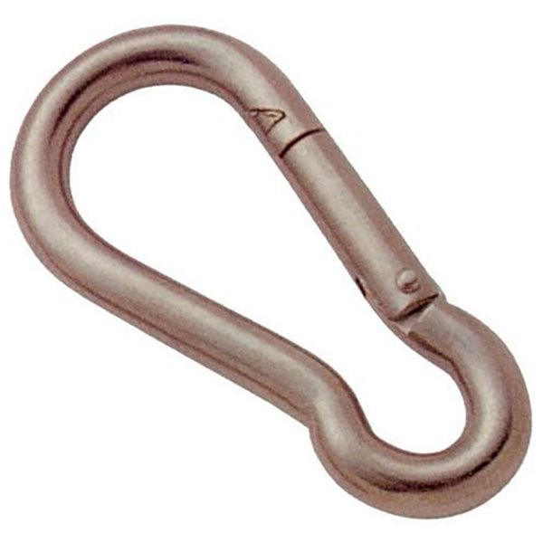 Goldenship Spring Hook 25 Units Silber 5 x 50 mm von Goldenship