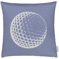 Golf House Kissen Golfball blau von Golf House
