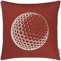 Golf House Kissen Golfball rot von Golf House
