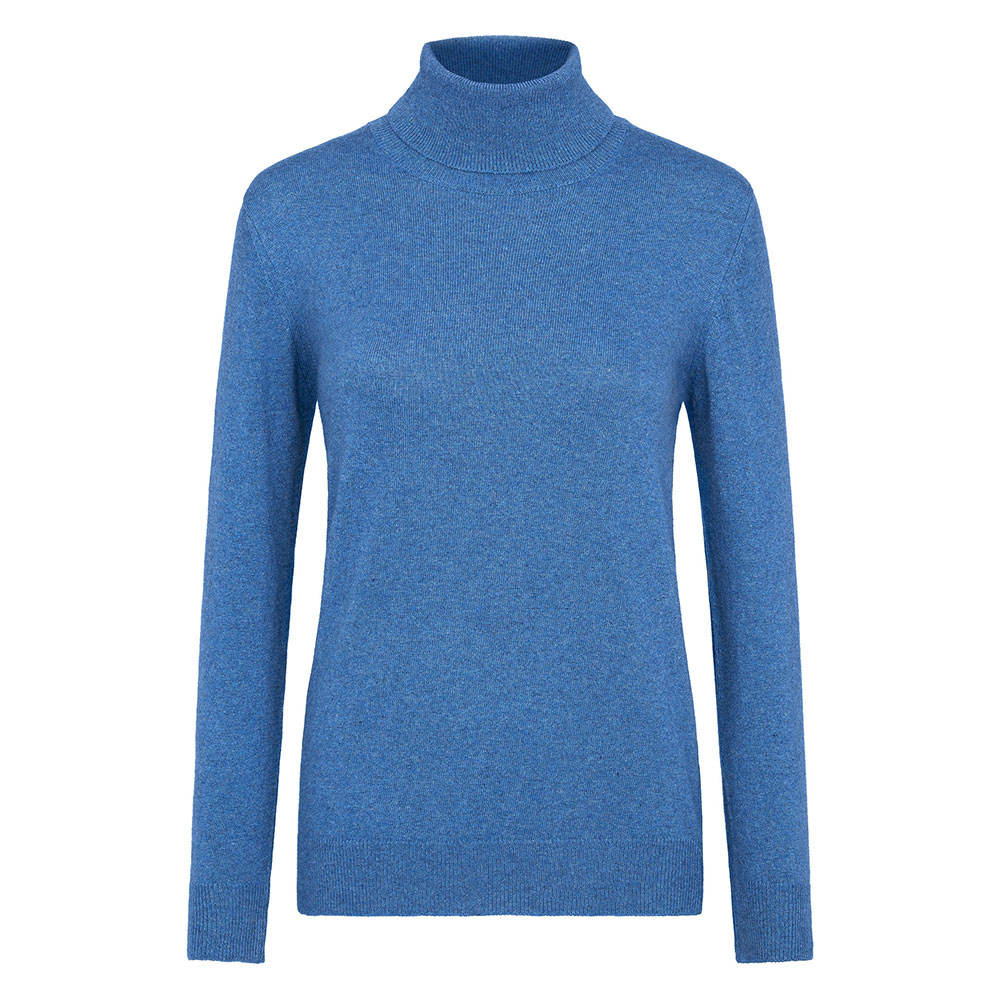 'Cashmere & Silk Co. Damen Rollkragen Pullover blau' von 'Golf und GÃ¼nstig'