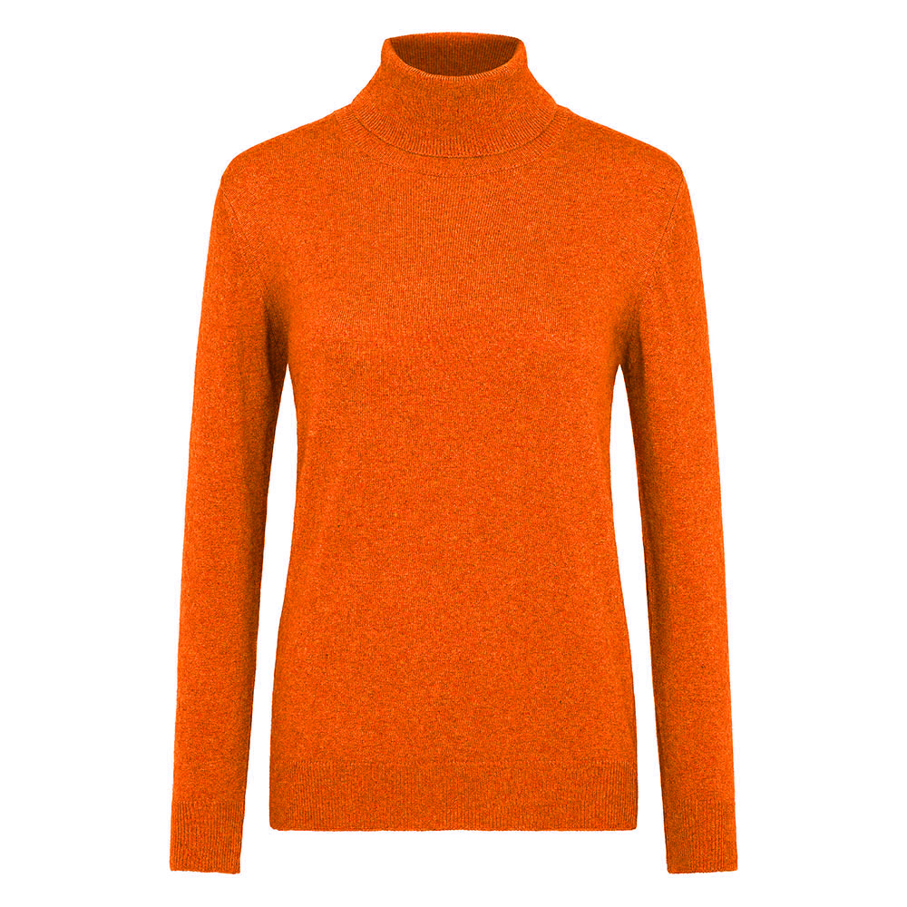 'Cashmere & Silk Co. Damen Rollkragen Pullover orange' von 'Golf und GÃ¼nstig'