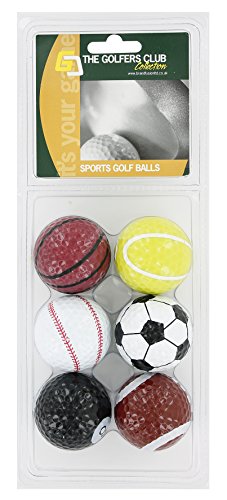Golfers Club Neuheit 'Sports Golf Balls (6) von Golfers Club