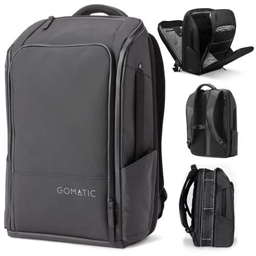 Gomatic Travel Pack 20-30 L | Tagesrucksack | Reisetasche | Reise-Rucksack | Laptop-Tasche | Computer-Rucksack | Backpack | Gym-Tasche | Carry-On Bag | Daypack - wasserabweisend von Gomatic