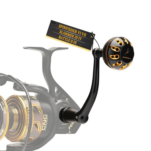 GOMEXUS Power Handle Angelrollengriff für Penn Spinfisher VI VII 7500-8500 [SPNF] & Slammer III&IV 7500-8500 [SLM] & Penn Battle II III 5000-8000 [BTL] von Gomexus