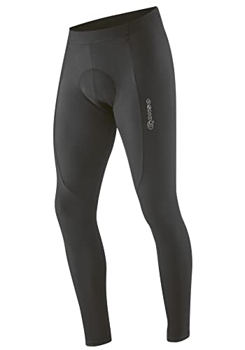 Gonso Sitivo Tight M, Lange Herren Fahrradhose, Mit Sitivo Comfort Sitzpolster, Hohe Bewegungselastizität, Komfortbund und Bein-RV mit Feststeller, Enganliegende Passform von Gonso