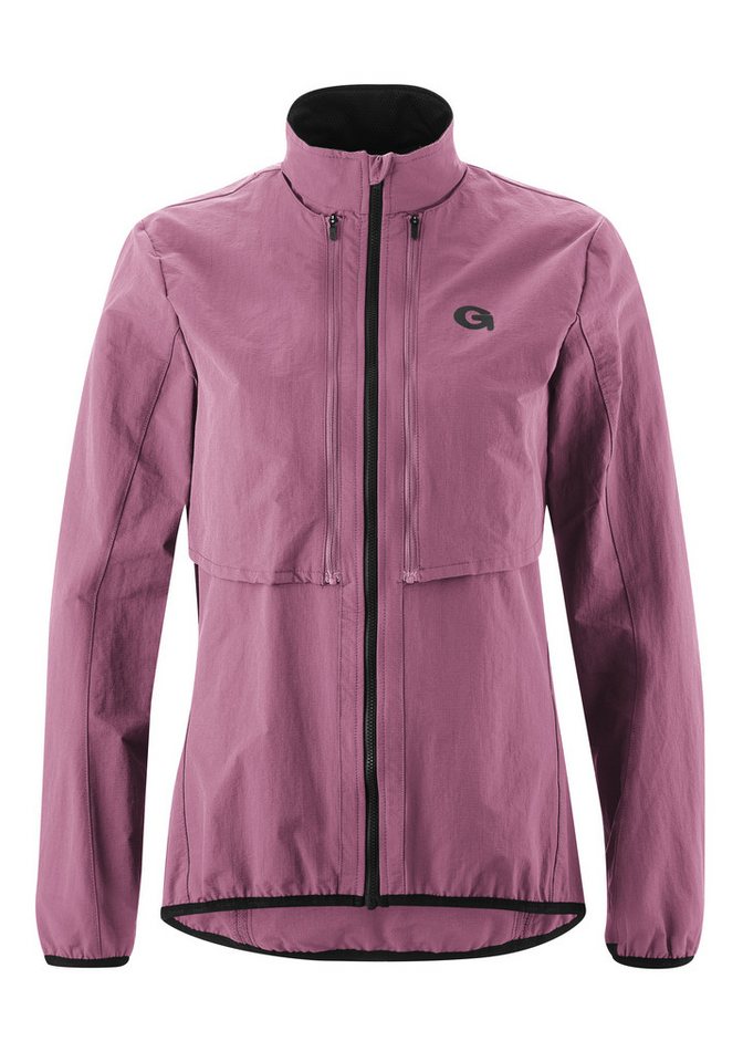 Gonso Fahrradjacke LANZADA Damen 2-in-1 Jacke, winddichte Radjacke mit Rückentasche, Windjacke von Gonso