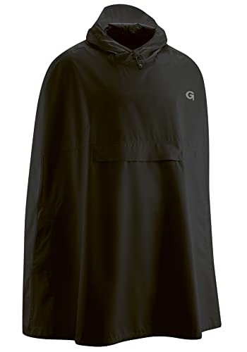 Gonso Goncho Light Poncho schwarz Größe L/XL 2021 Jacke von Gonso