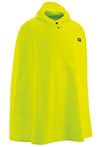 Gonso Herren Goncho Light Allw Poncho, safetyyellow, 4XL-5XL EU von Gonso