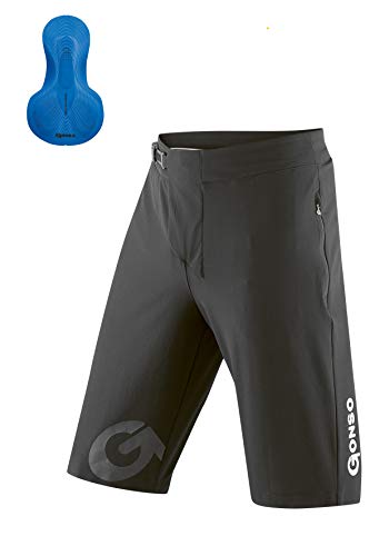 Gonso Herren Sitivo M Shorts, Black/Skydiver, XL EU von Gonso