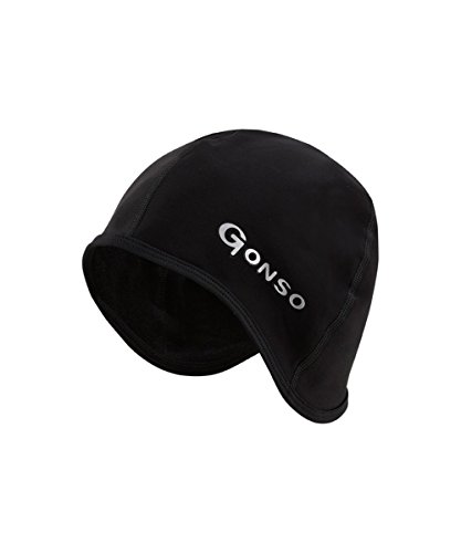 Gonso Kinder Helmmütze, black, 128/140, 31102 von Gonso
