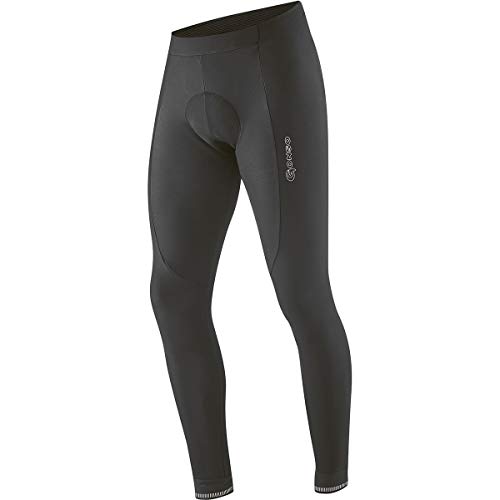 Gonso Sitivo Tight M, Lange Herren Fahrradhose, Mit Sitivo Comfort Sitzpolster, Hohe Bewegungselastizität, Komfortbund und Bein-RV mit Feststeller, Enganliegende Passform von Gonso