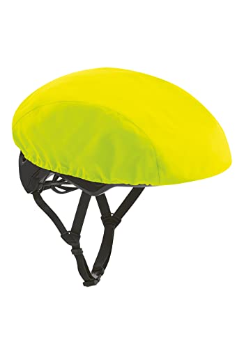 Fahrrad Helm-Haube wind-und wasserdicht, Gelb von Gonso