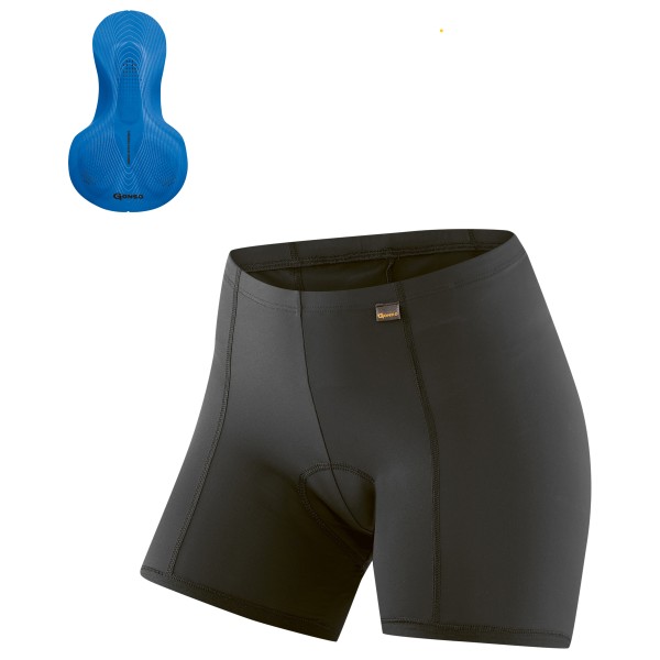 Gonso - Women's Sitivo Blue Underwear - Radhose Gr 34;36;38;40;42;44;46;50;52 schwarz/grau von Gonso