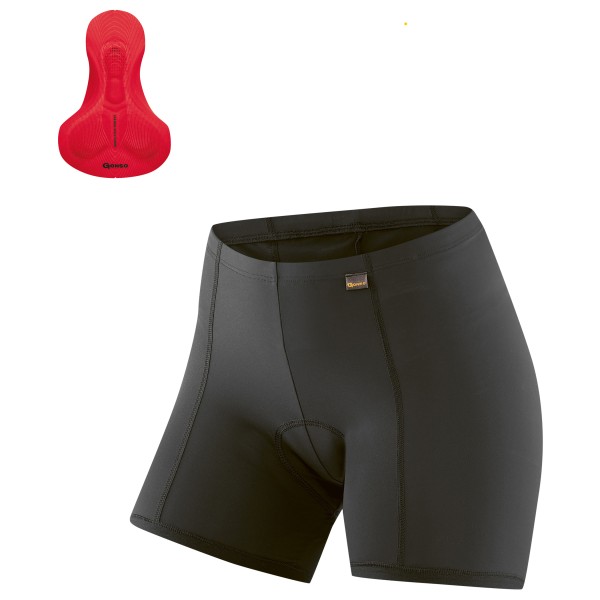 Gonso - Women's Sitivo Red Underwear - Radhose Gr 34;36;38;40;42;44;48;50;52 schwarz von Gonso