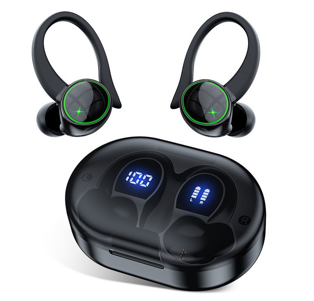 Gontence Bluetooth Kopfhörer Sport 5.3 In Ear Kopfhörer Kabellos mit Mikrofon Bluetooth-Kopfhörer von Gontence