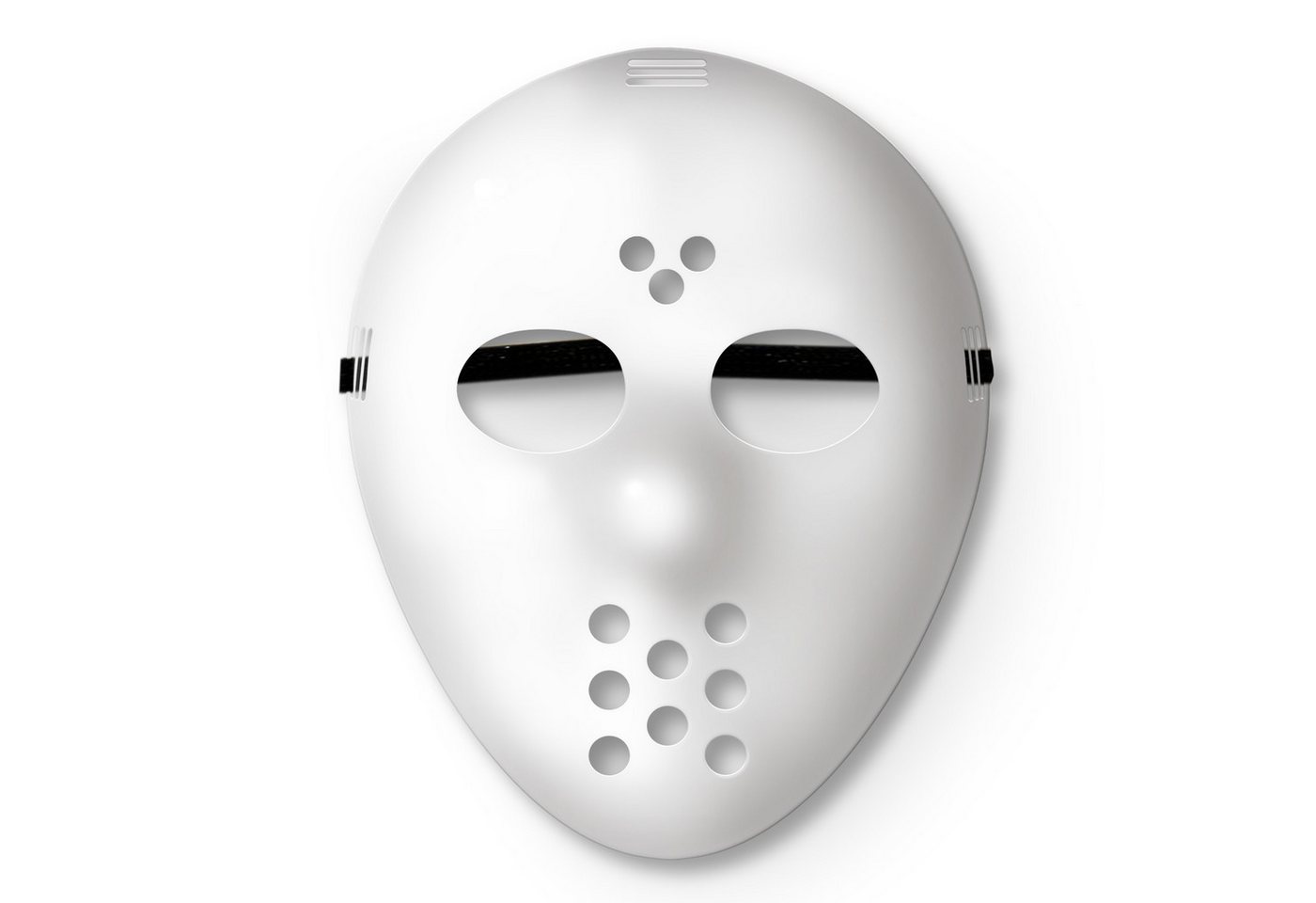 Goods+Gadgets Kostüm Jason Hockey Maske, Horror Halloween Gesichtsmaske von Goods+Gadgets