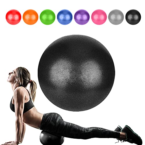 Pilates Ball, Gymnastikball Klein, 22cm Pilatesball, Gymnastikbälle Kinder, Overball Fitnessball Yogaball Fitball Büro Ergonomisch Balancegeräte für Yoga Gymnastik Gym Exercise Fitness Therapiebedarf von Goonidy