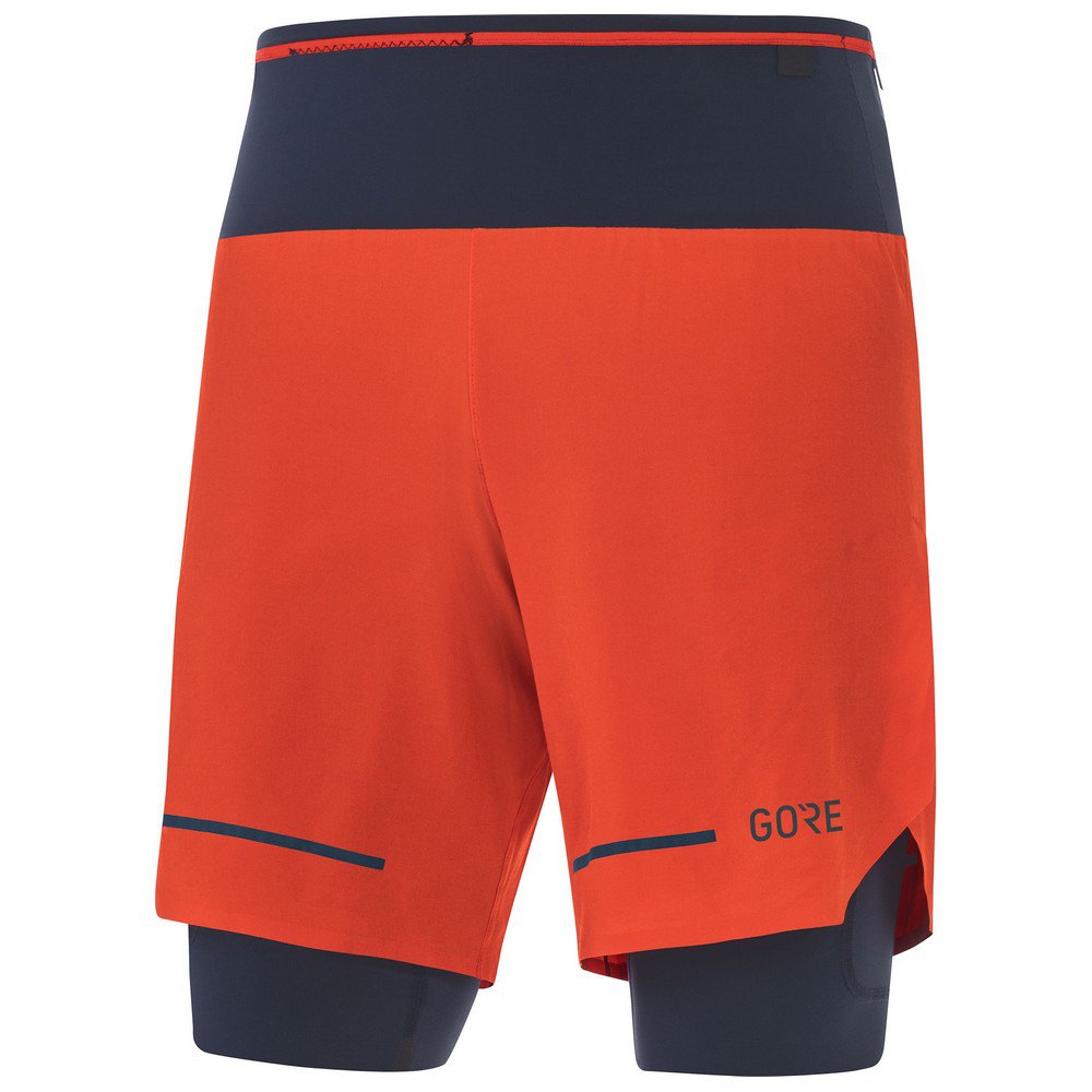 Gore® Wear Ultimate 2 In 1 Shorts Orange S Mann von Gore® Wear